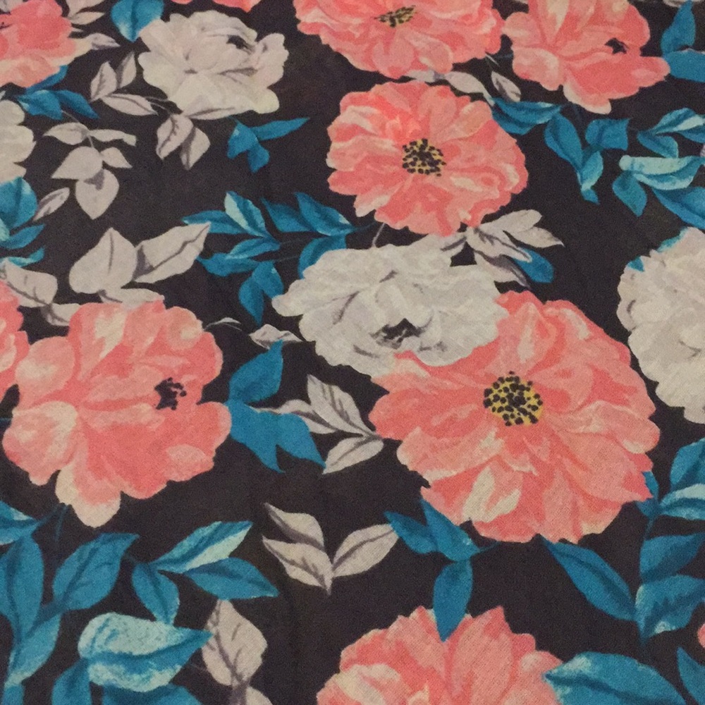 Floral scarf